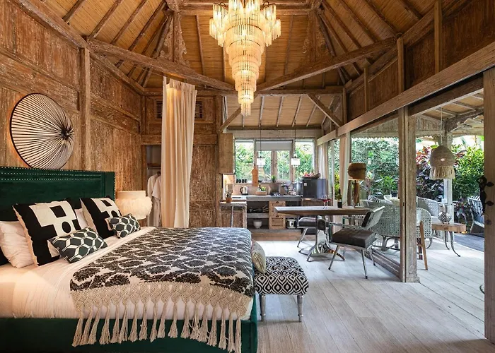 ベッド・アンド・ブレックファスト Leon Ubud Bali, Boutique Bungalows ウブド